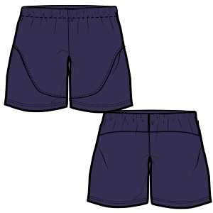 Moldes de confeccion para HOMBRES Shorts Short 4685